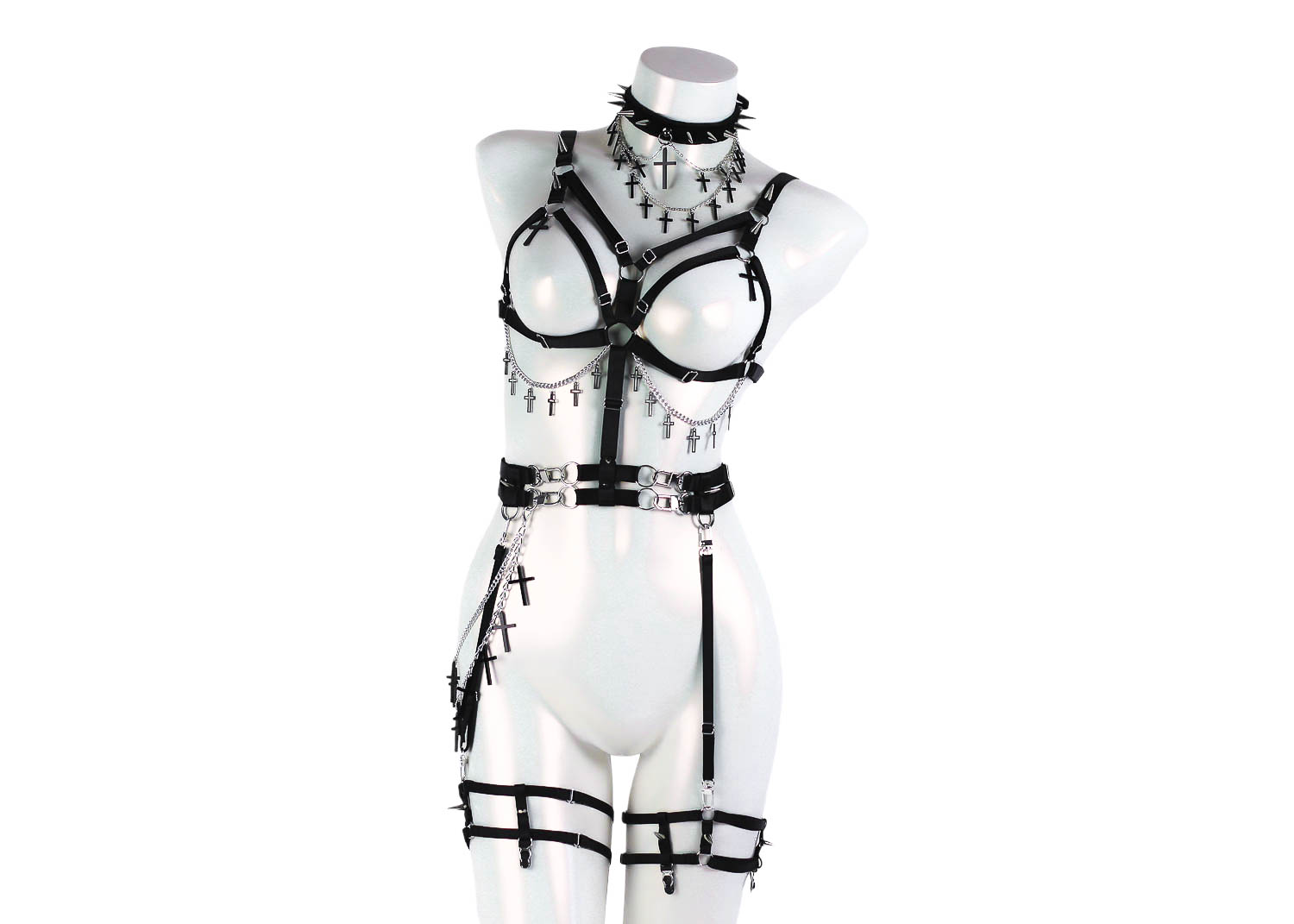 IMMORTAL harness set Black