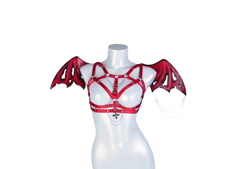 DRAGON harness Red