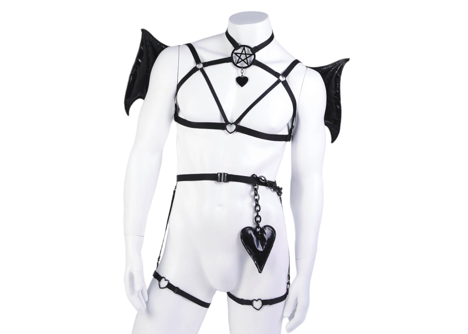 SUCCUBUS garter belt and harness (man)