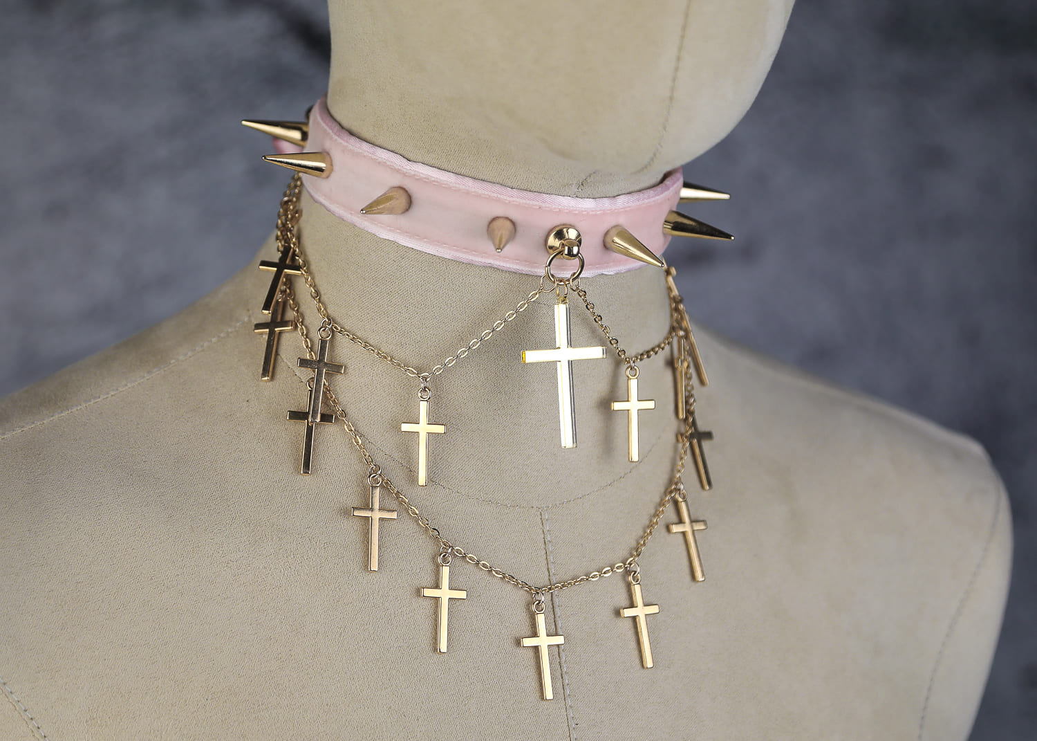 IMMORTAL choker Pink