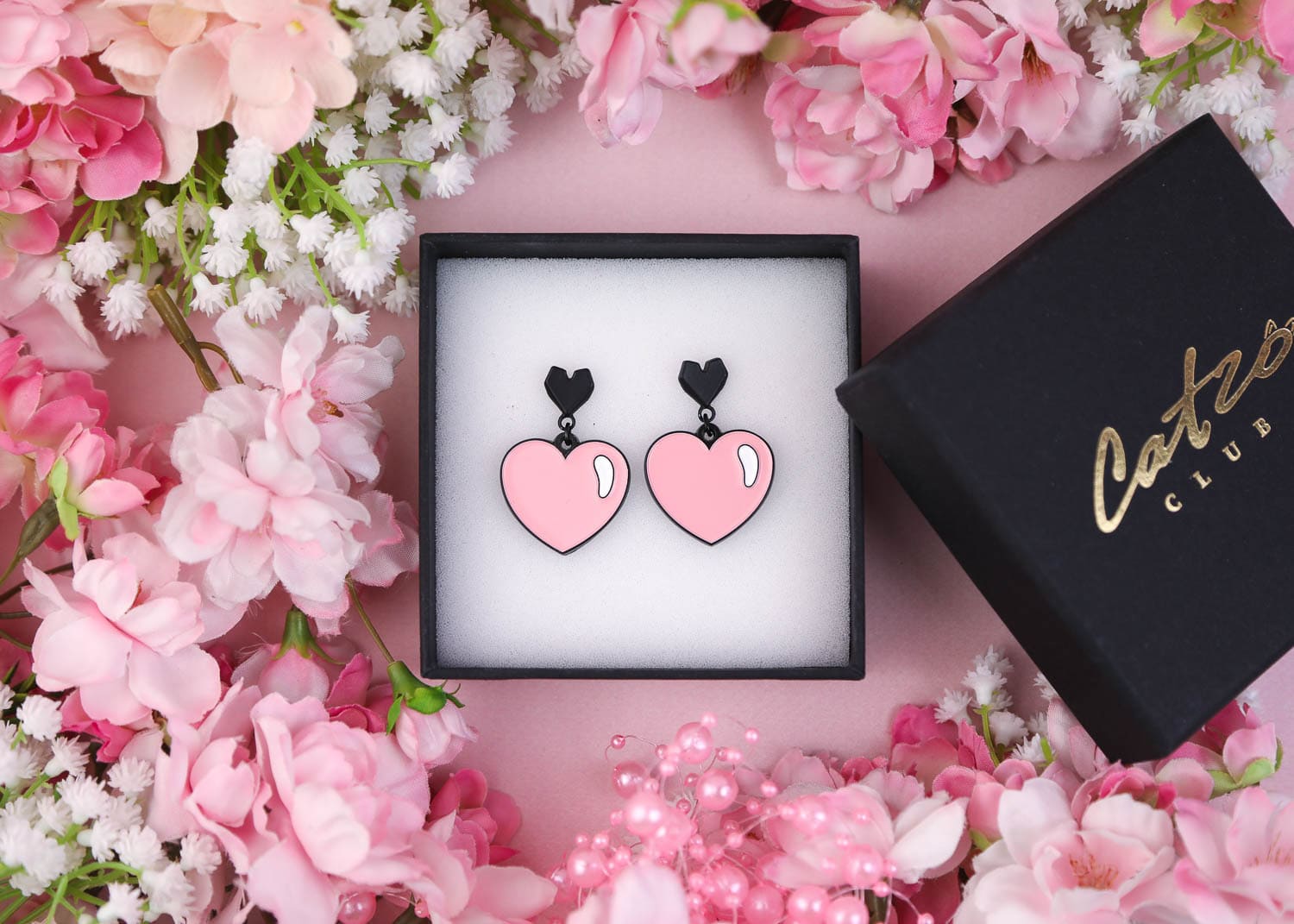 CATZO HEART earrings