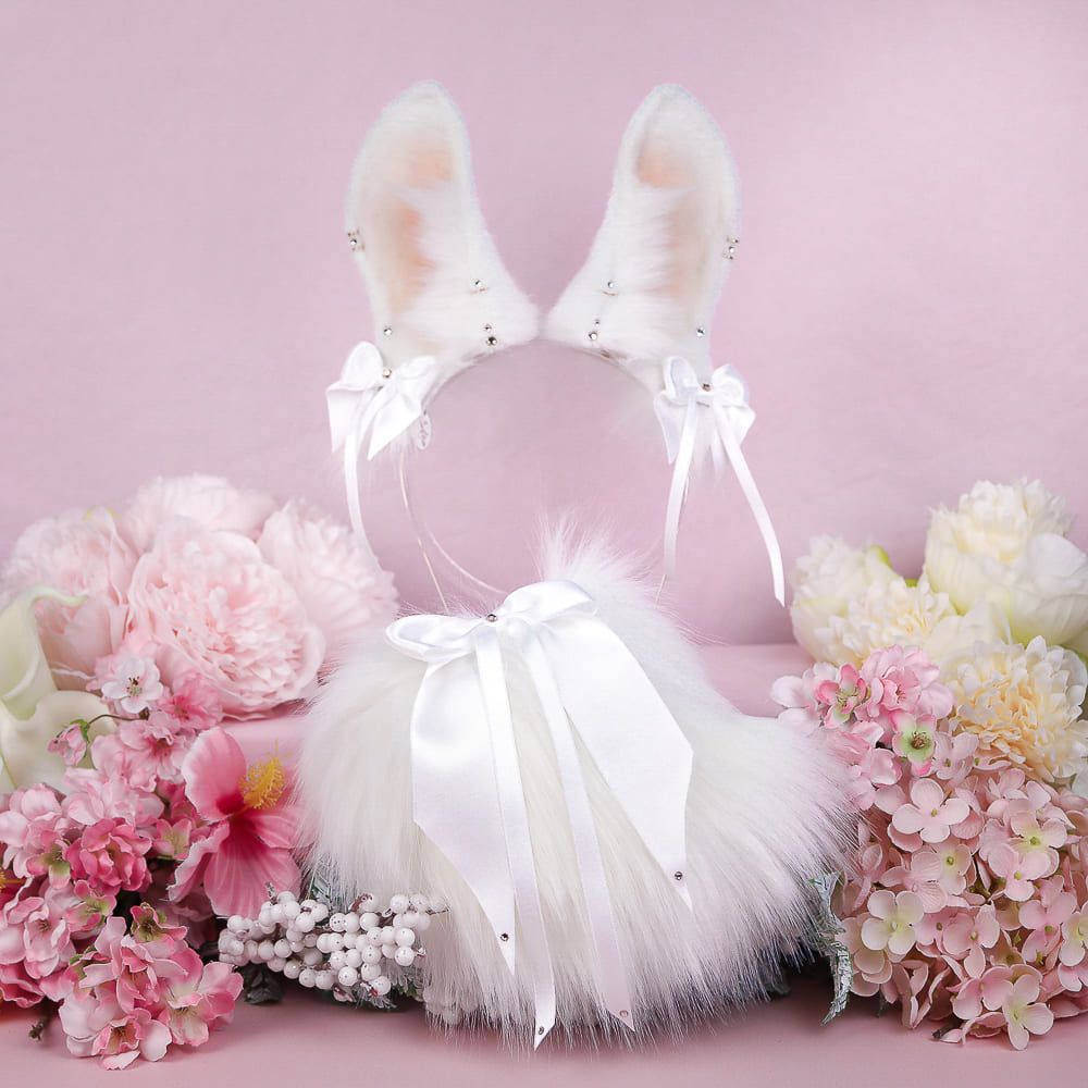 BUNNY set White