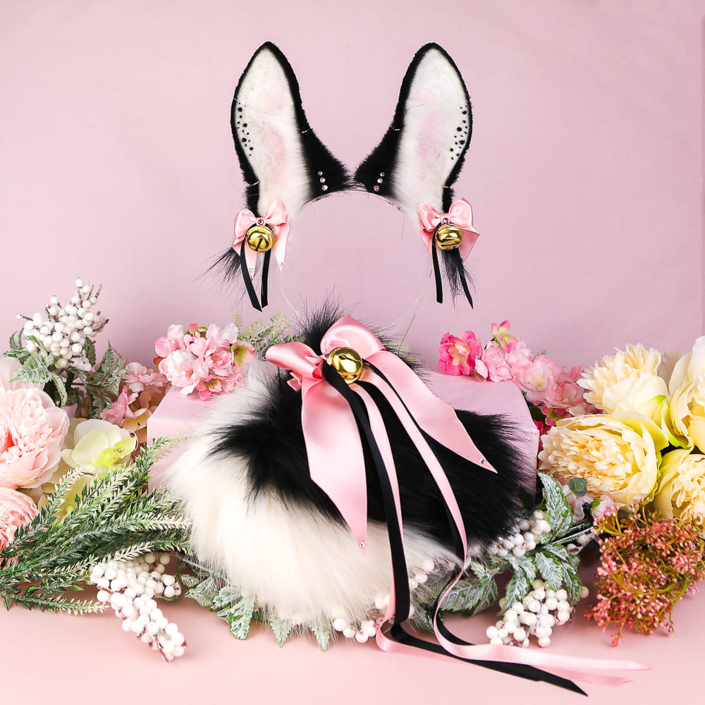 BUNNY set Black