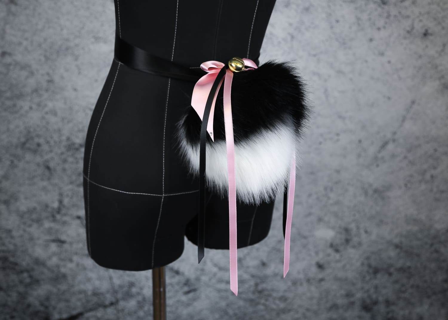 BUNNY tail Black