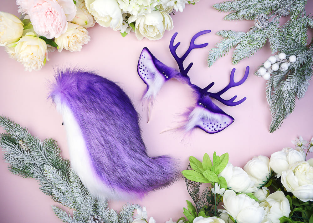 PURPLE DEER set