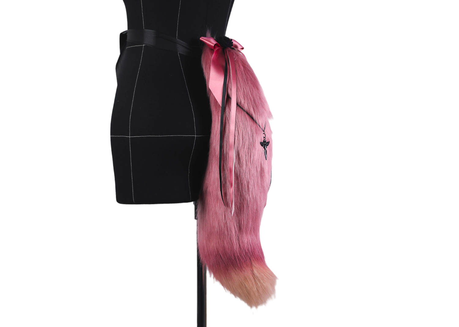 MAUVE FOX tail