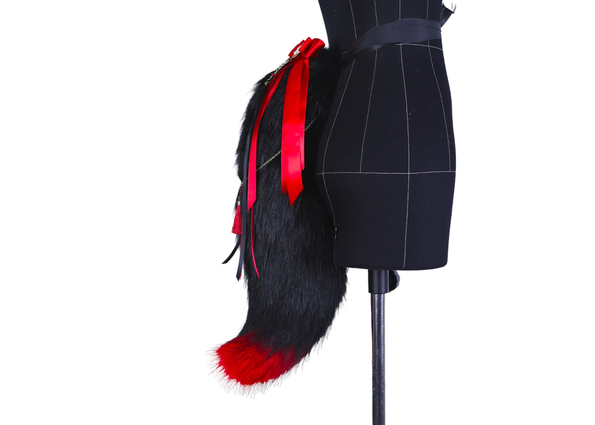 DARK RED KITSUNE tail