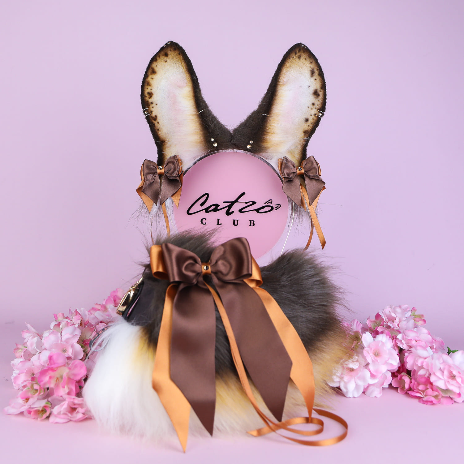 BUNNY set Brown