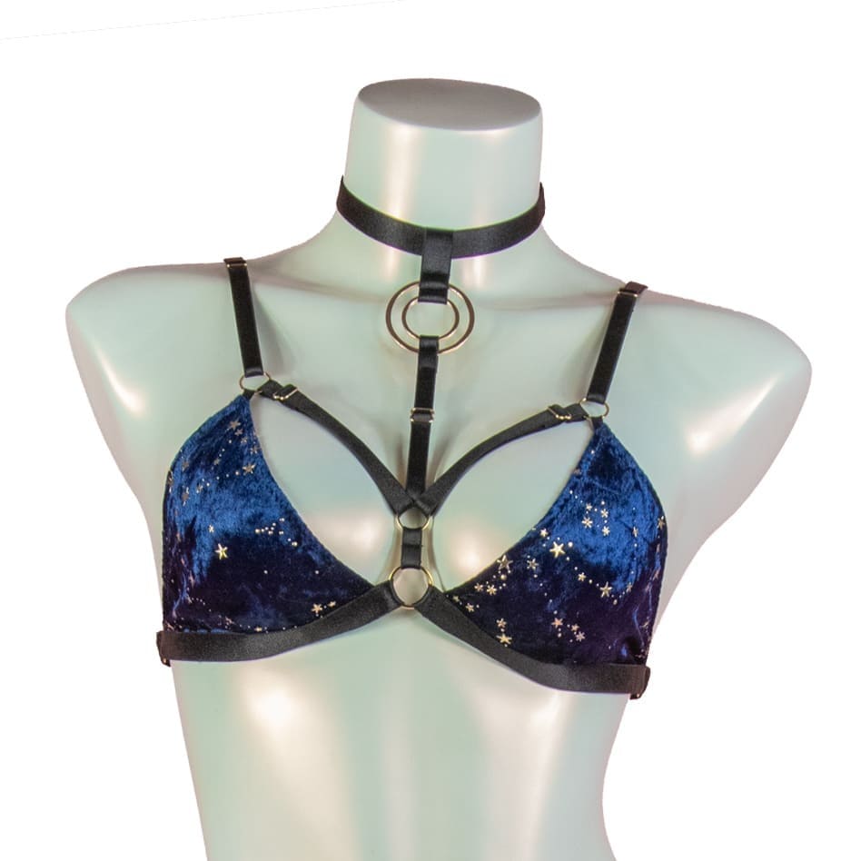 GALAXY bra top Blue