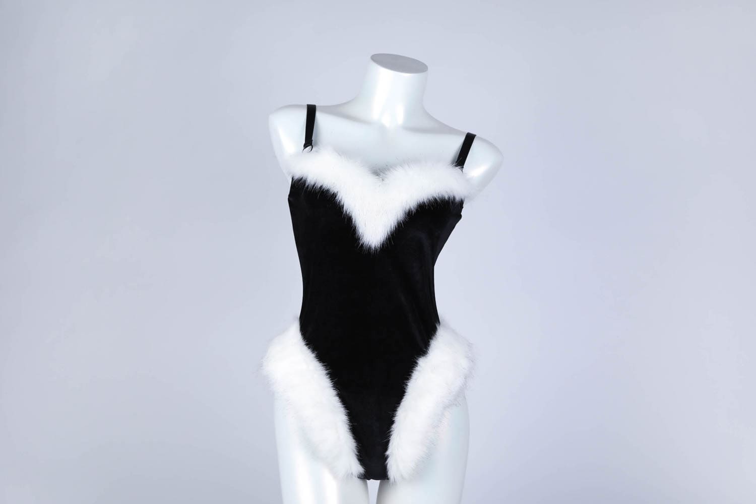 SANTA bodysuit without the belt (black)