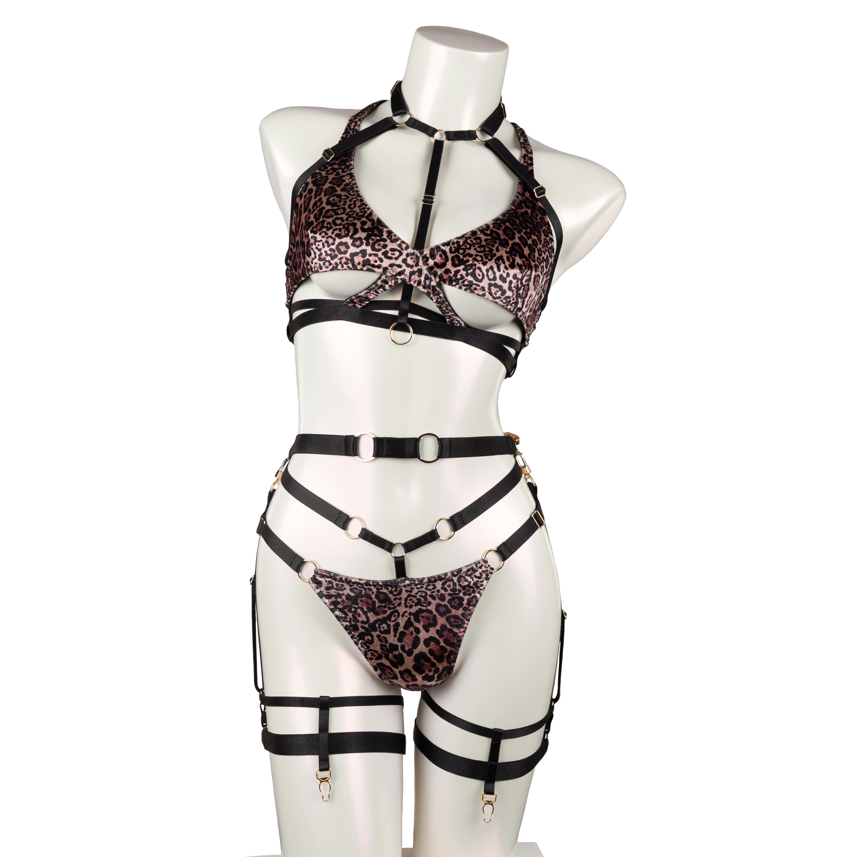 JAGUAR lingerie and harness set