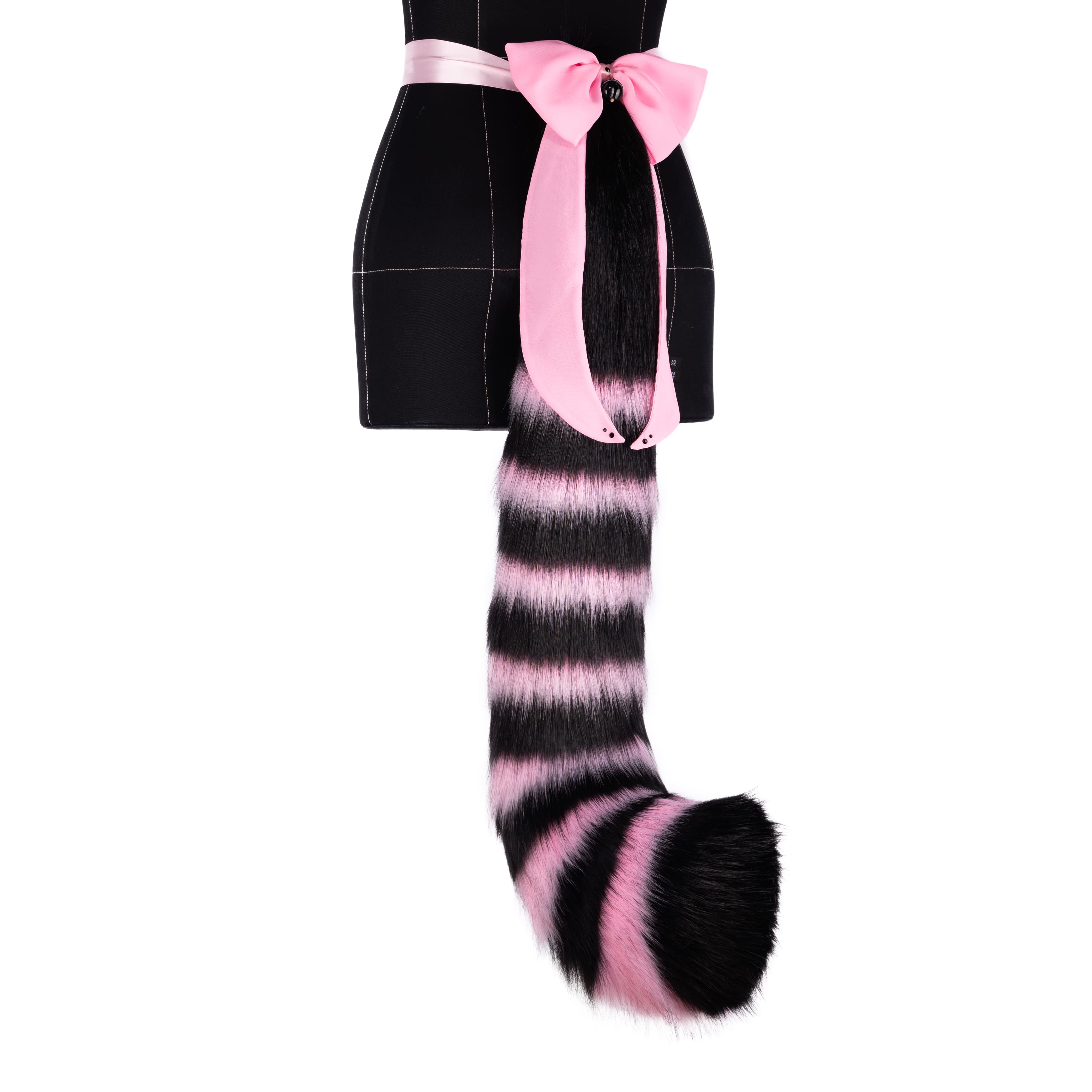 CHESHIRE CAT tail Black and Pink