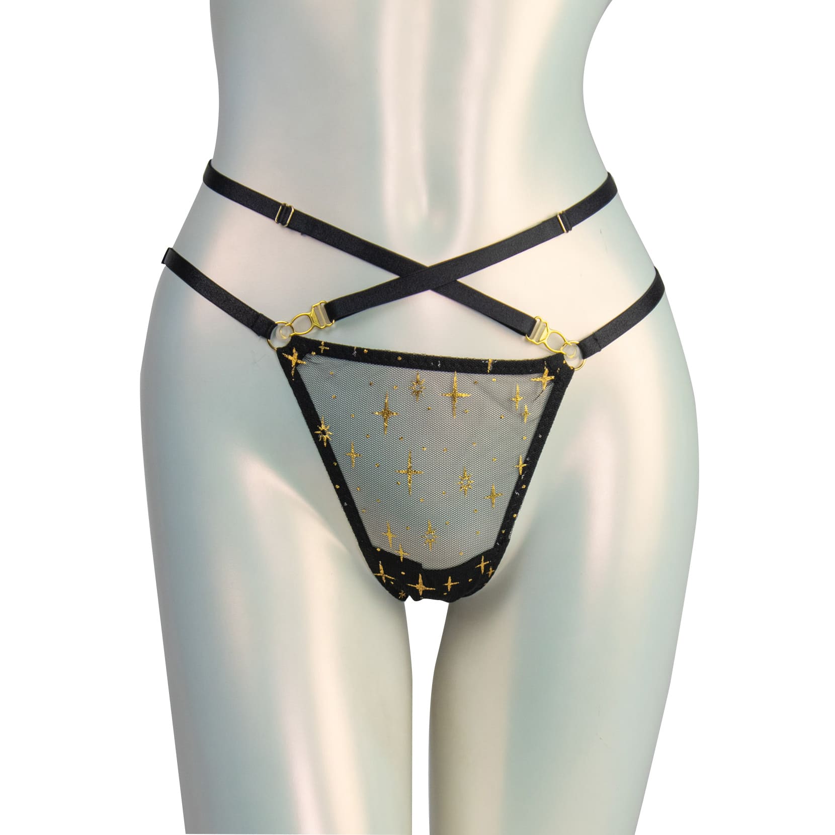 STARDUST thong Black