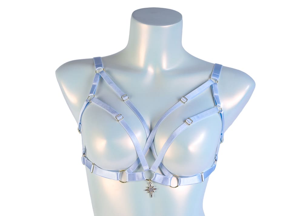 YUME harness top Blue