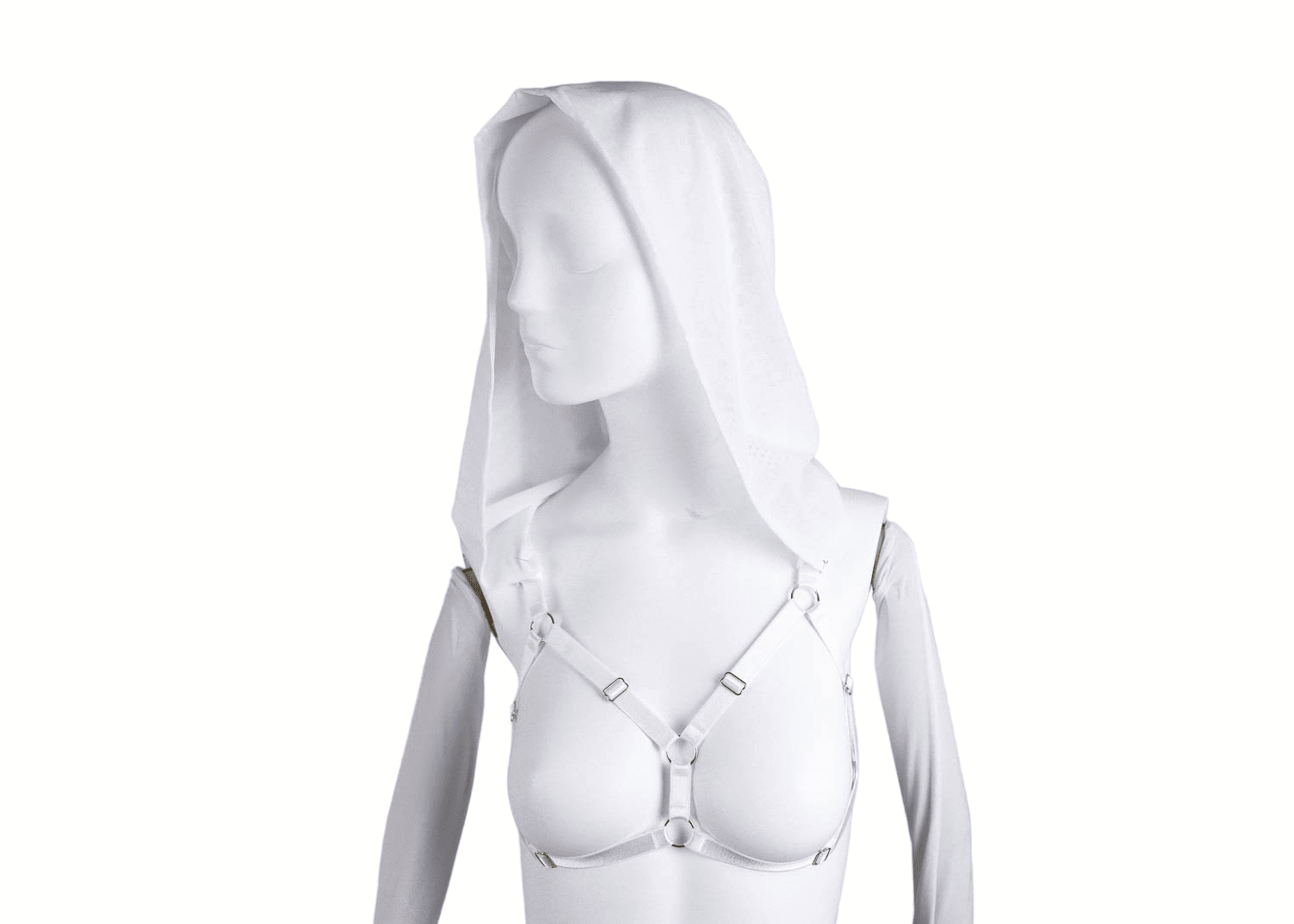 HOOD harness White